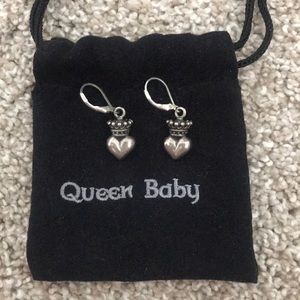 King baby studio earrings